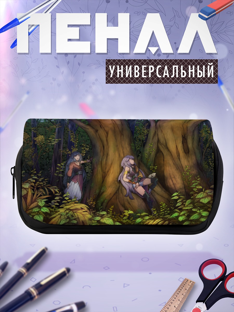 Пенал-косметичка Девушки в лесу