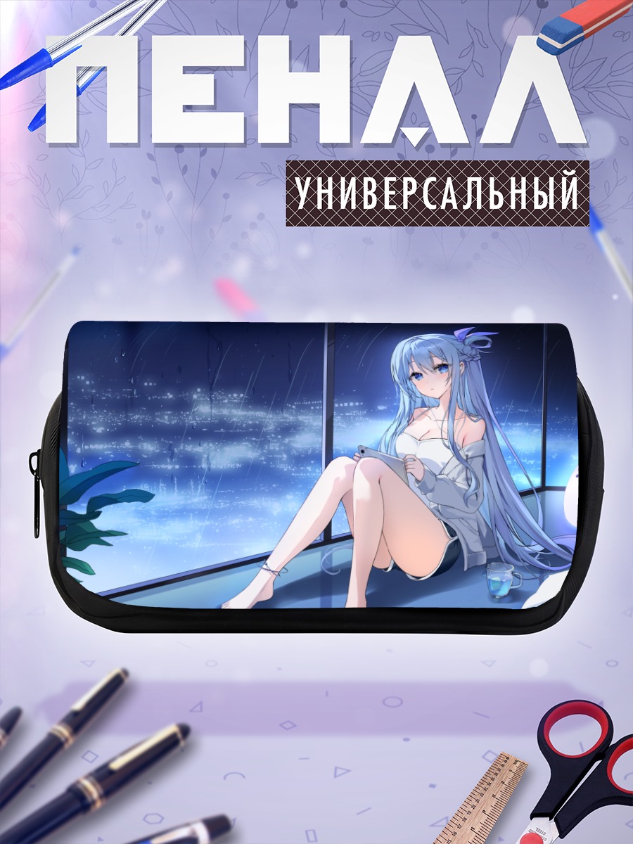 Пенал-косметичка Мику Хацунэ в городе