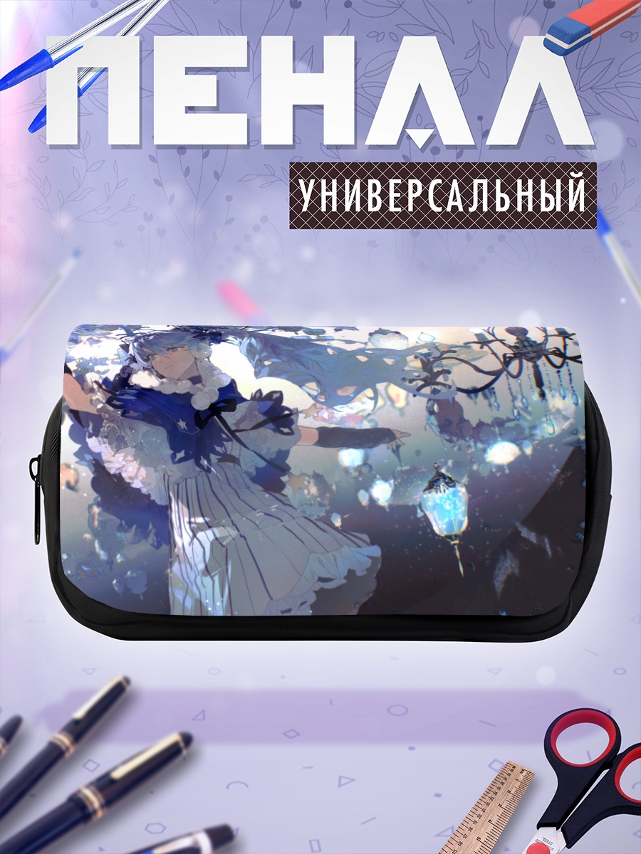 Пенал-косметичка Мику Хацунэ в сиянии