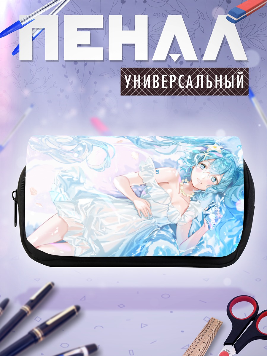 Пенал-косметичка Мику Хацунэ в платье