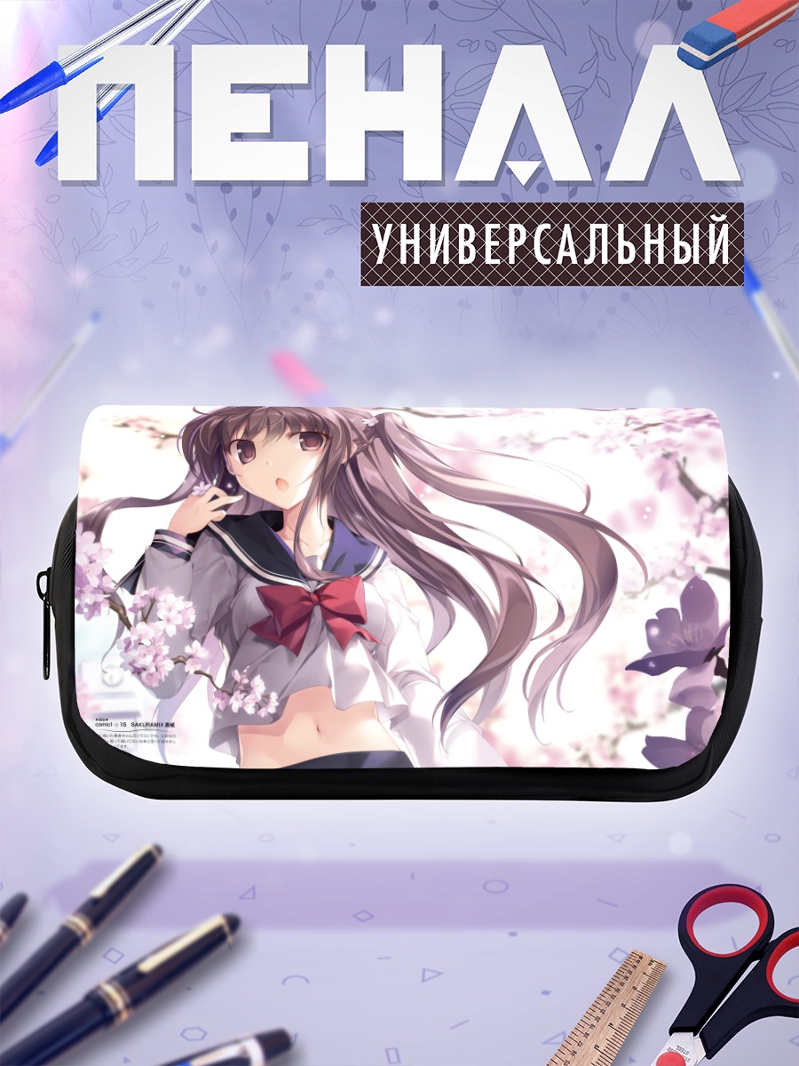 Пенал-косметичка Майка Аоми в сакуре