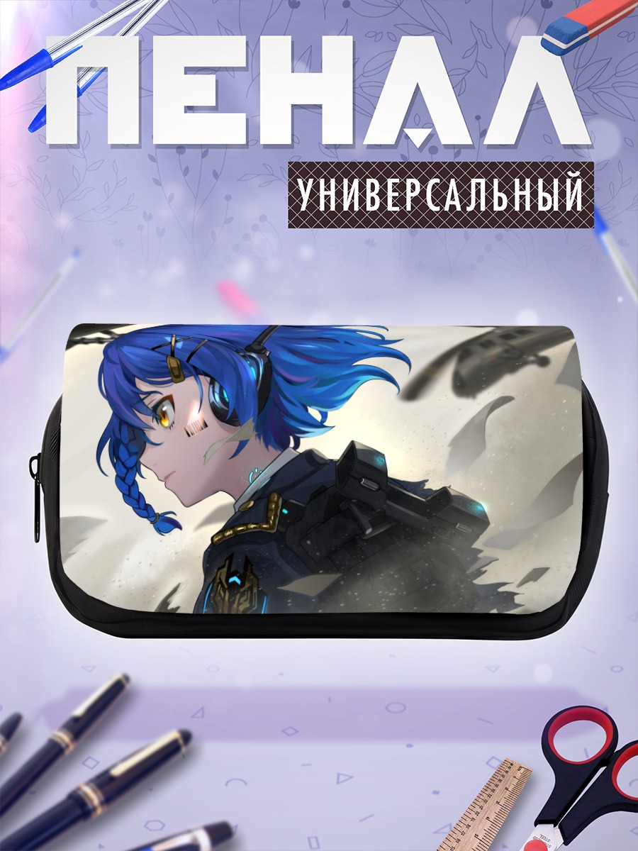 Пенал-косметичка Мику Хацунэ техник