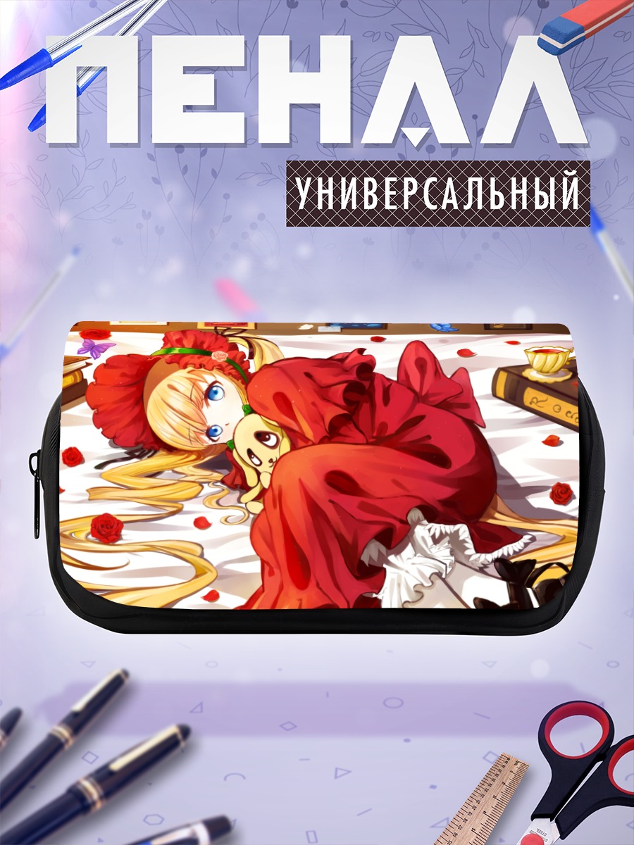 Пенал-косметичка Шинку в розах
