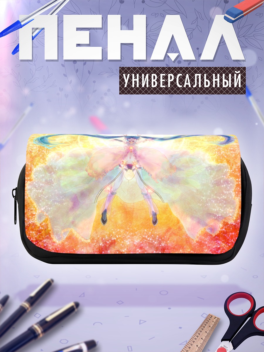 Пенал-косметичка Мику Хацунэ в сиянии