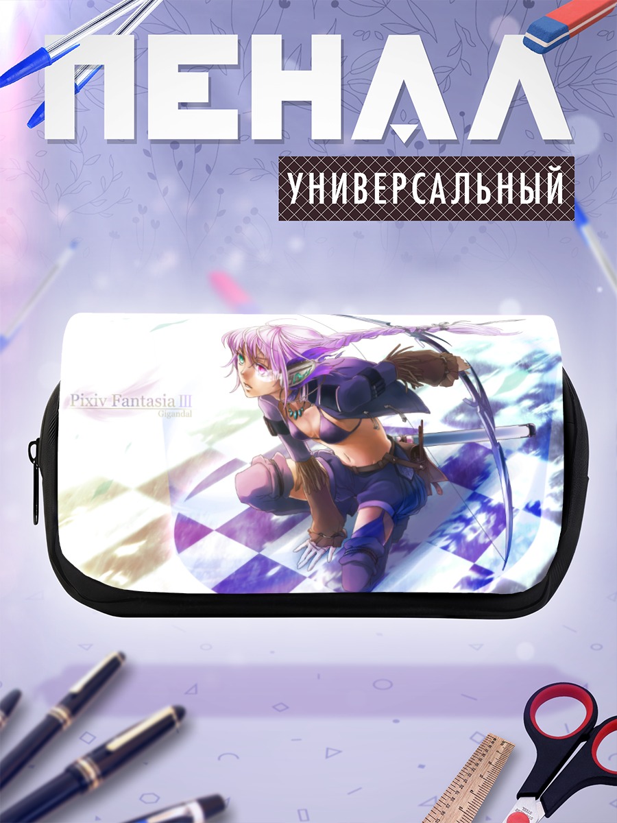 Пенал-косметичка Лучница Pixiv Fantasia