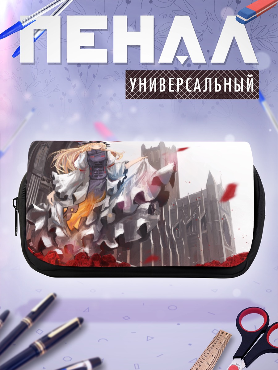 Пенал-косметичка Юкари Якумо в розах