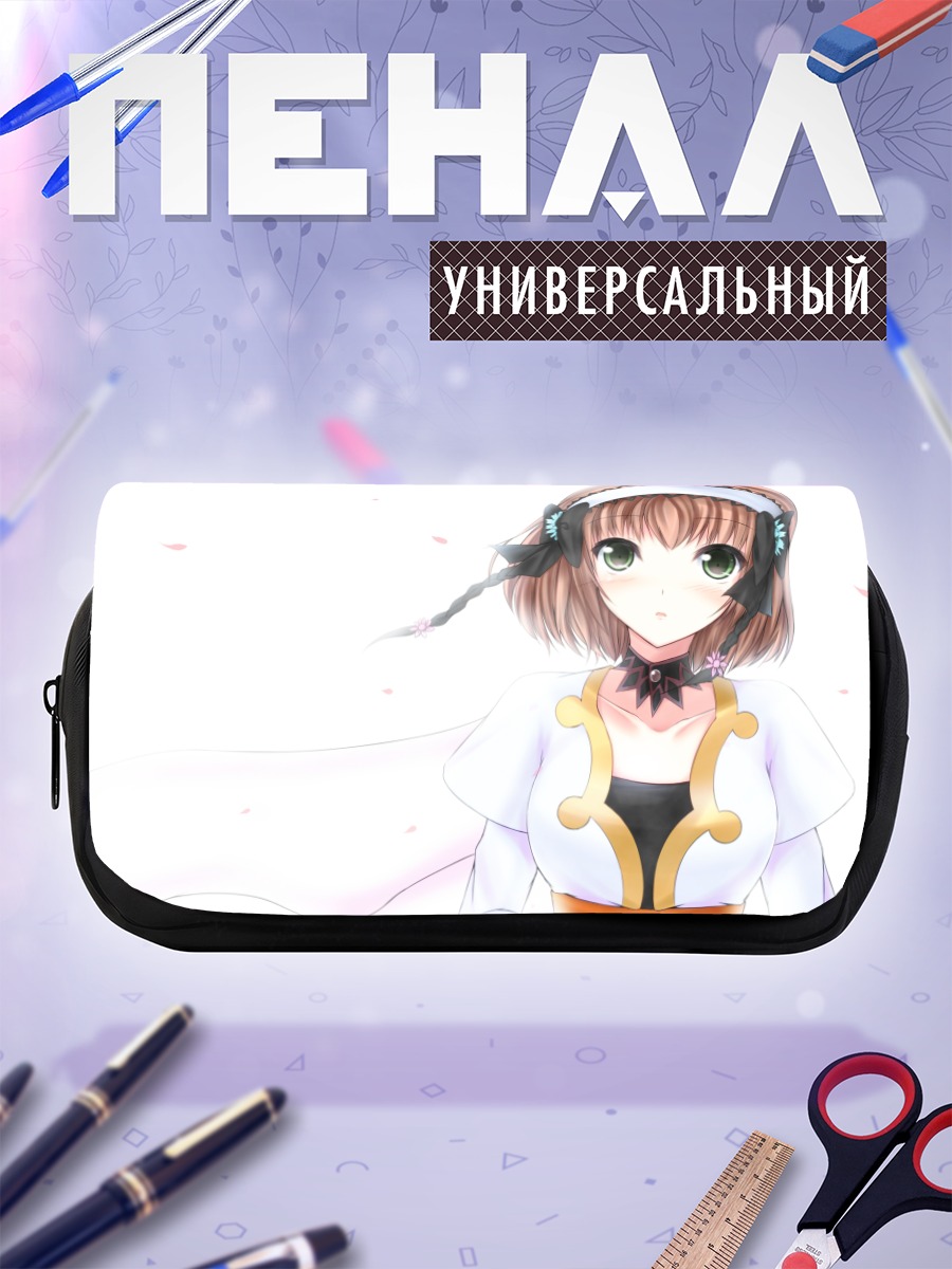 Пенал-косметичка Лея Роландо в цветах
