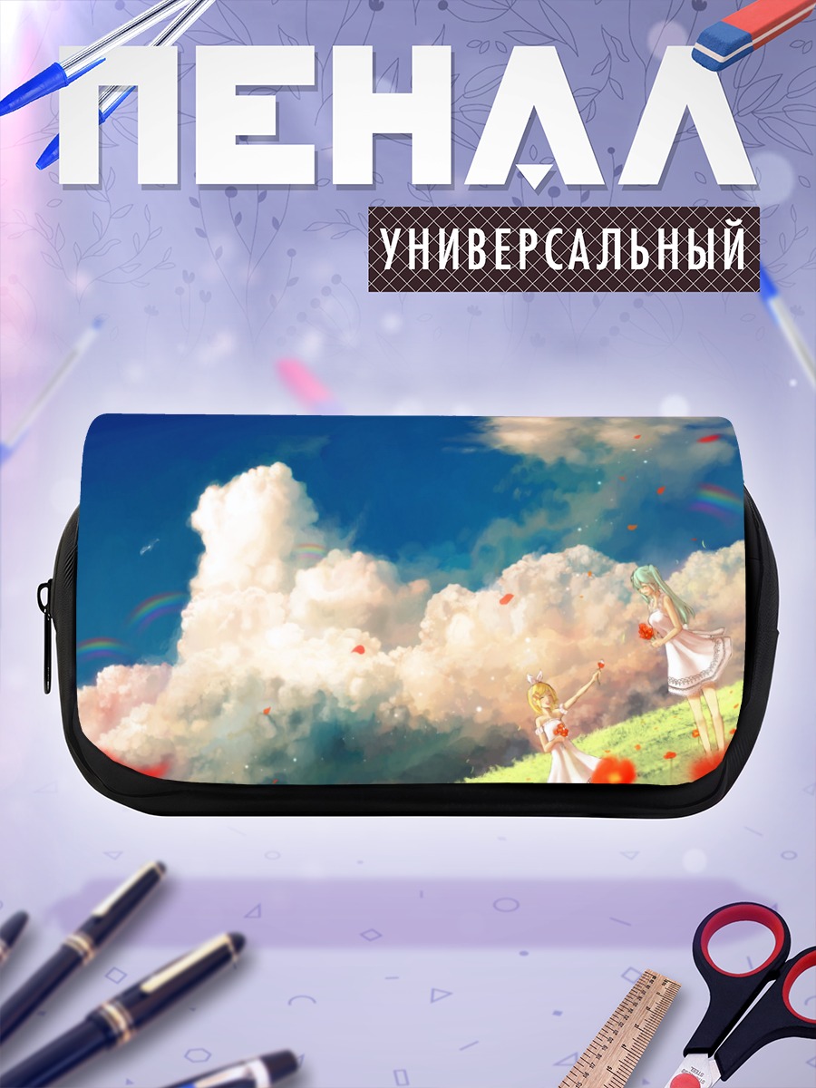 Пенал-косметичка Мику Хацунэ и Рин