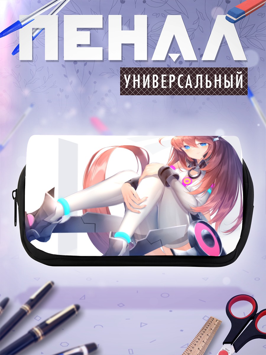 Пенал-косметичка Михоно Бурбон в белом