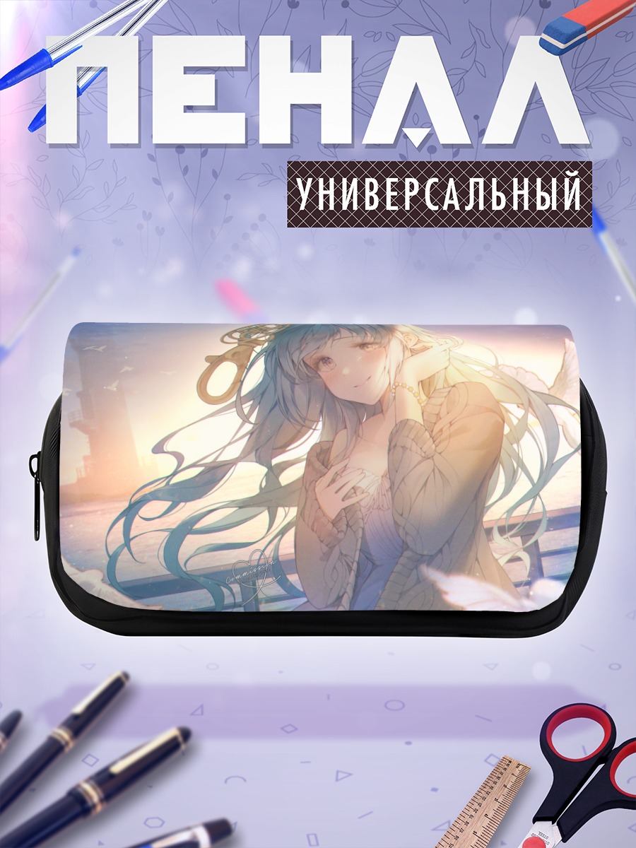 Пенал-косметичка Мику Хацунэ у маяка