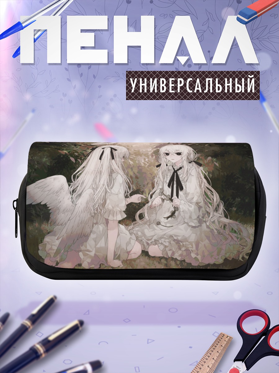 Пенал-косметичка Ангелы в кружевах
