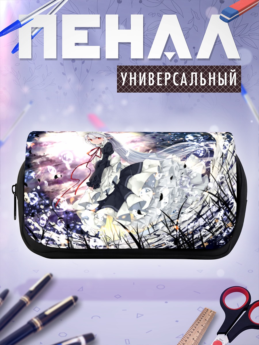 Пенал-косметичка Горничная в цветах