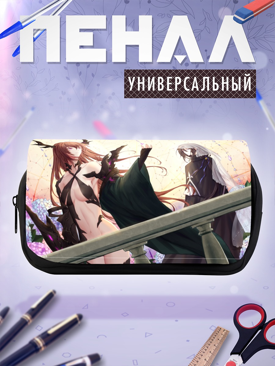 Пенал-косметичка Pixiv Fantasia в цветах