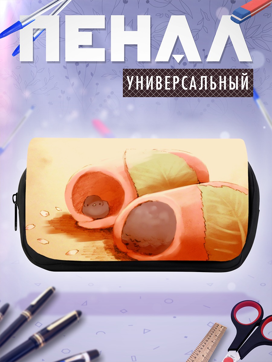 Пенал-косметичка Птичка в спринг-роллах