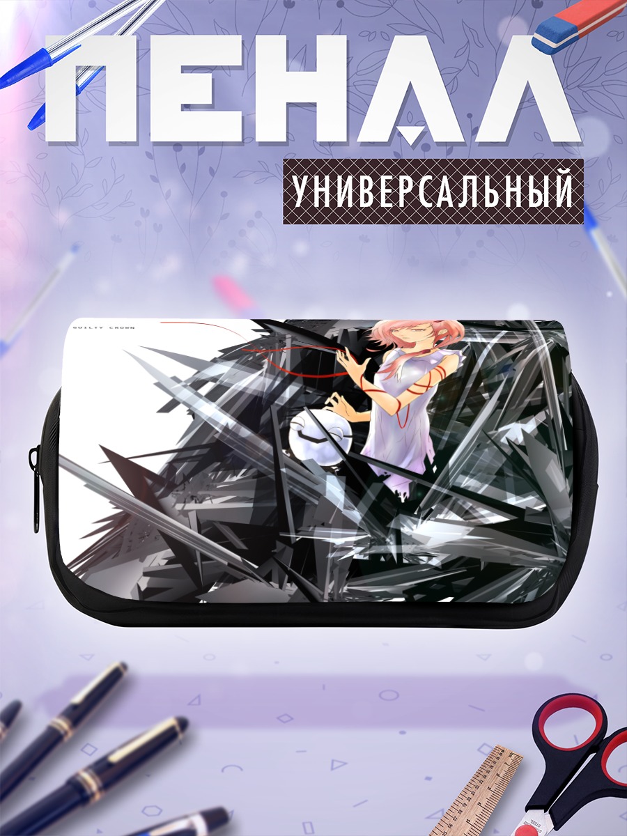 Пенал-косметичка Инори Юдзуриха в кристаллах