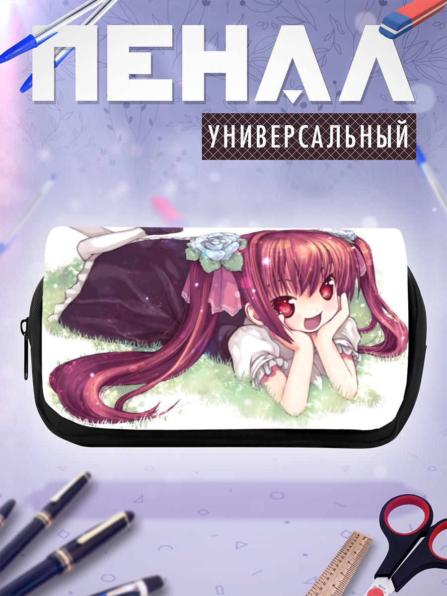 Пенал-косметичка Кух в цветах