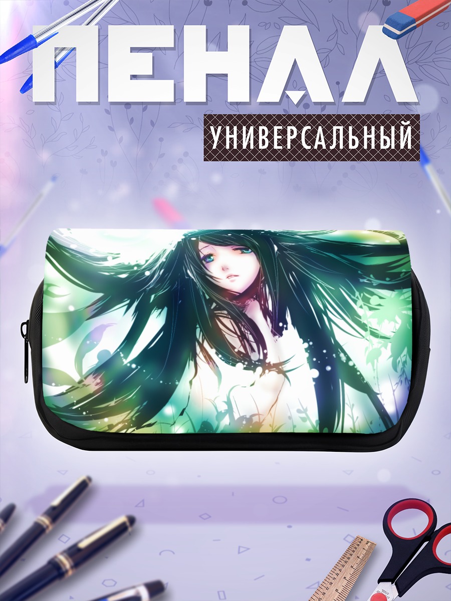Пенал-косметичка Сая в цветах