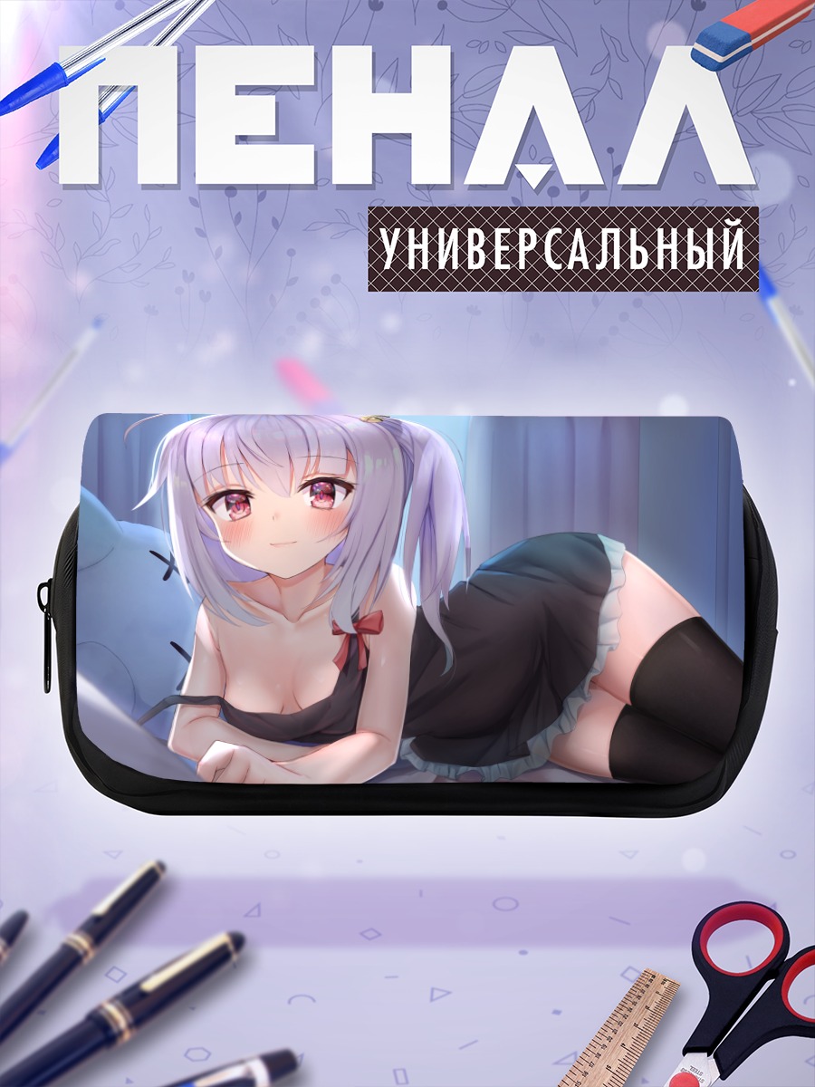 Пенал-косметичка Суккуб в спальне