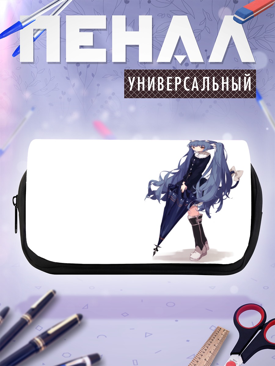 Пенал-косметичка Мику Хацунэ кошкодевочка