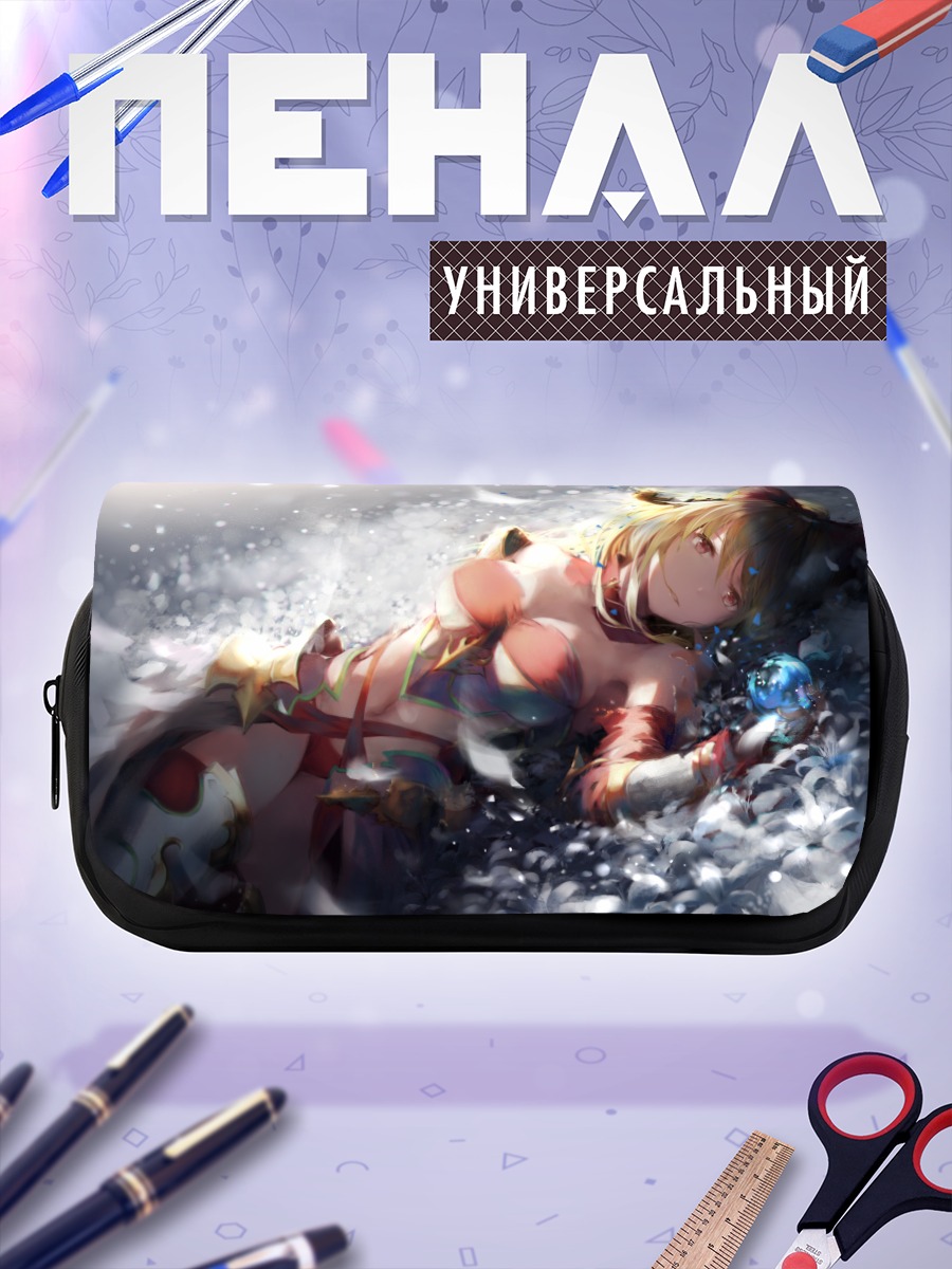 Пенал-косметичка Вира в цветах