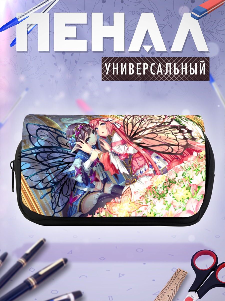 Пенал-косметичка Феи в цветах