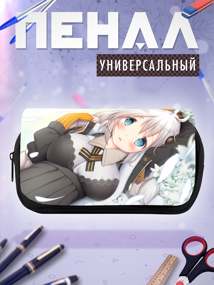 Пенал-косметичка Акари Кизуна в цветах