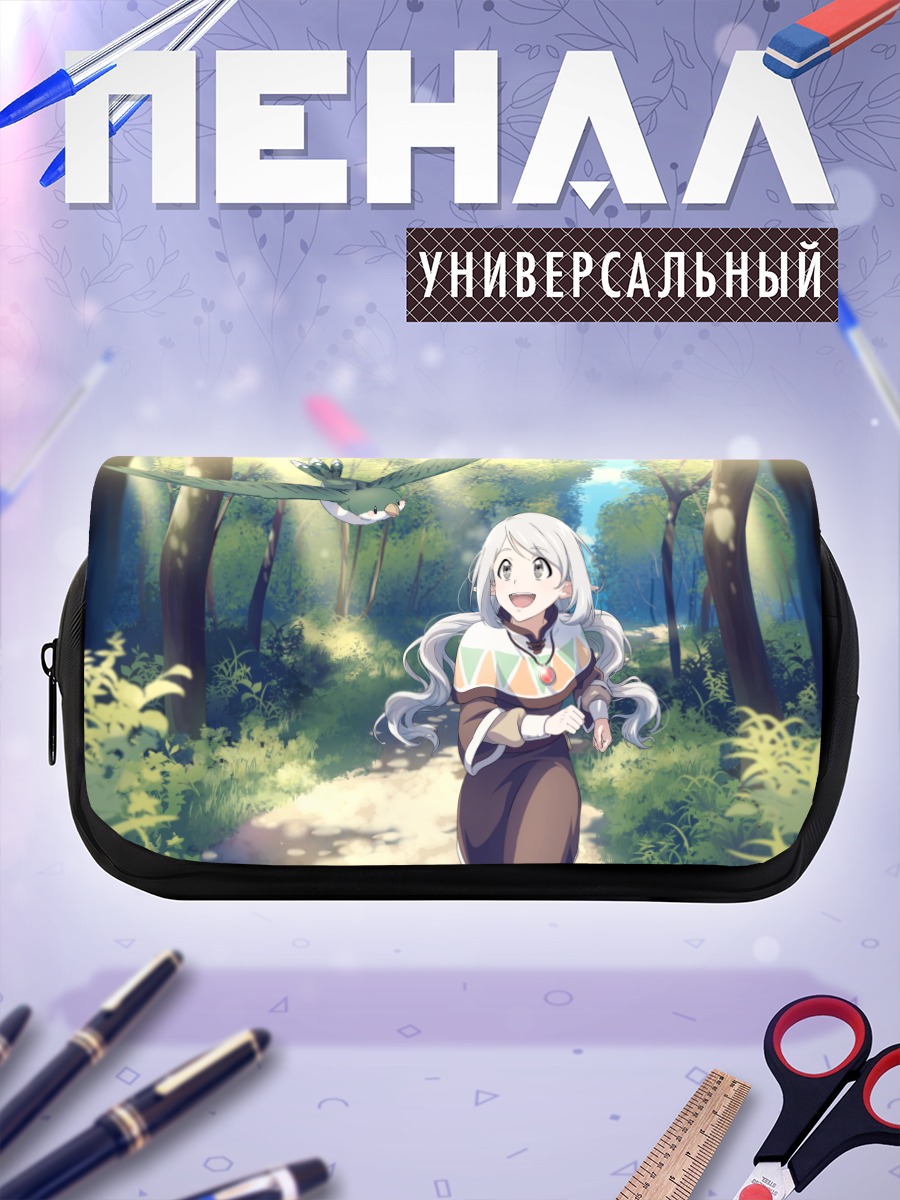 Пенал-косметичка Девушка в лесу