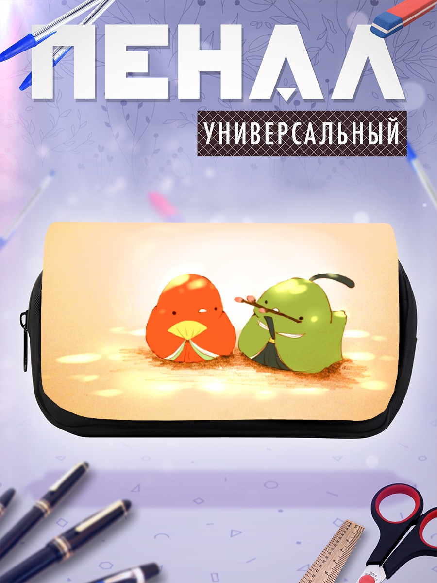 Пенал-косметичка Птички под сакурой