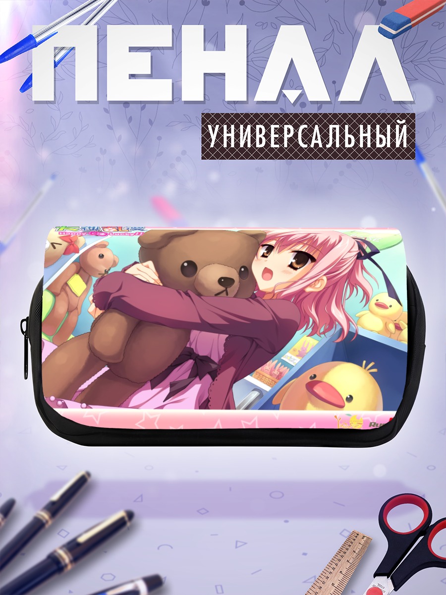Пенал-косметичка Махиро Токива с мишкой