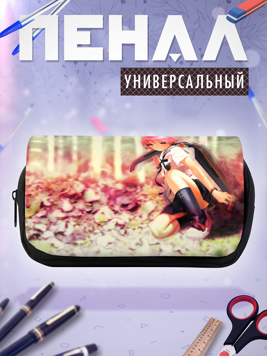Пенал-косметичка Кунико Ходзё в лесу