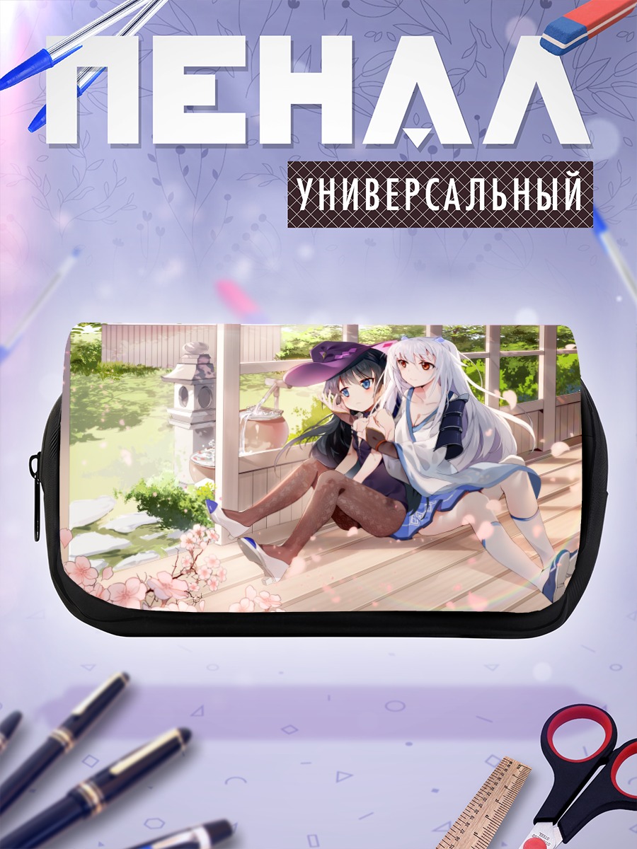 Пенал-косметичка Объятия в цветах