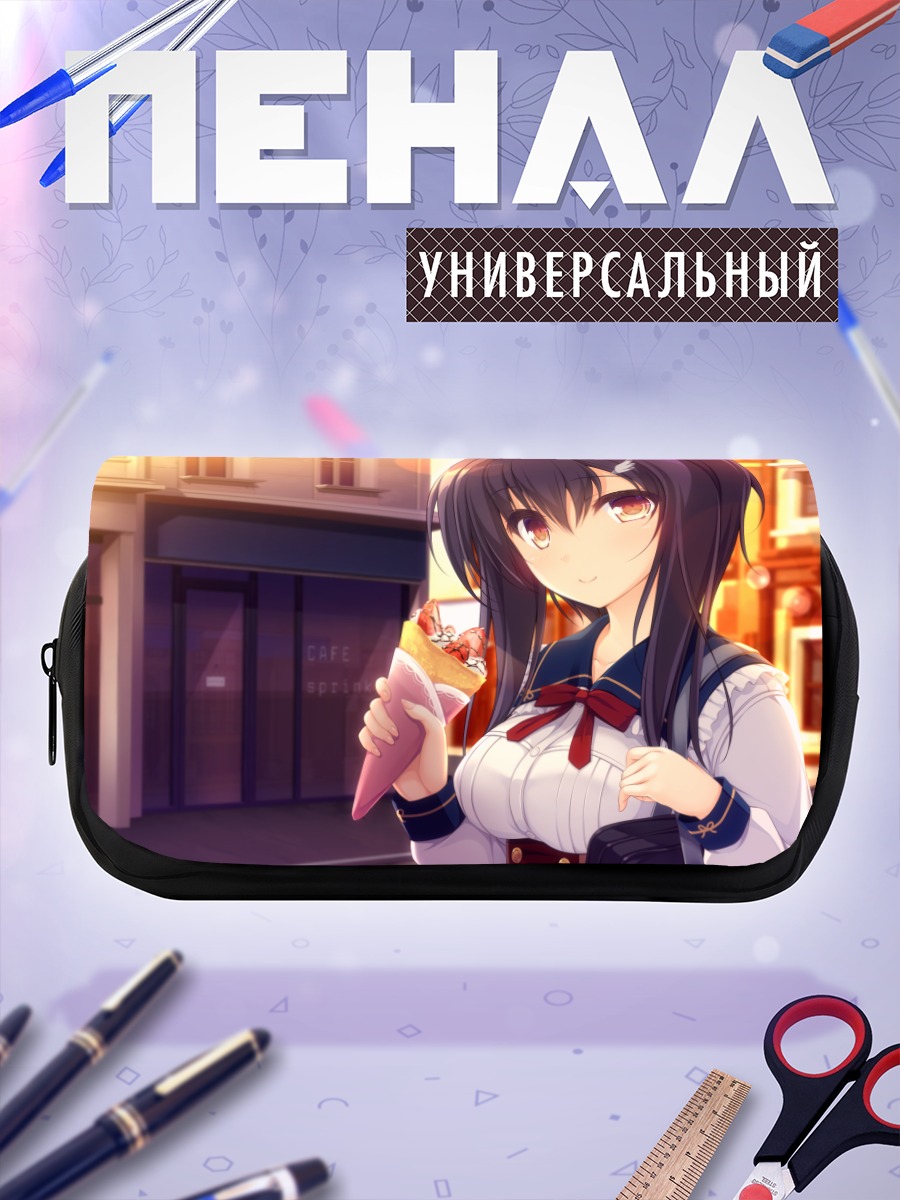 Пенал-косметичка Цумуги Таканаши с мороженым