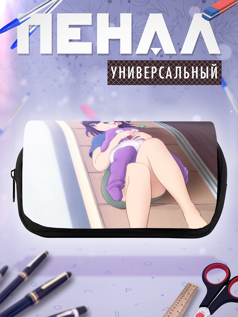 Пенал-косметичка Хикагэ Мияучи с игрушкой
