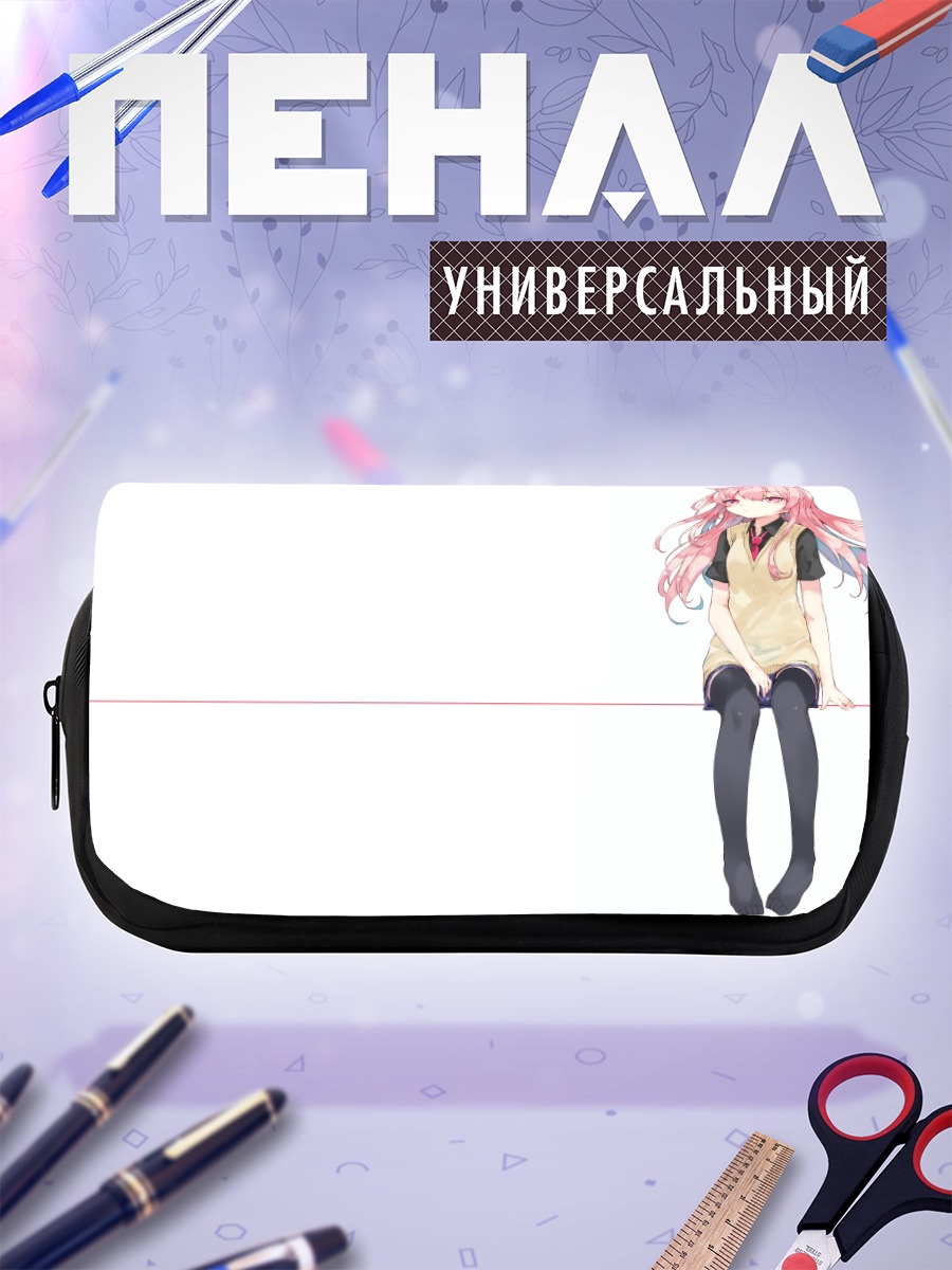 Пенал-косметичка Девочка с ушками