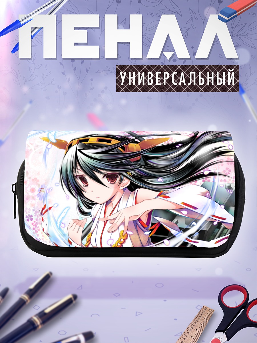 Пенал-косметичка Харуна в цветах