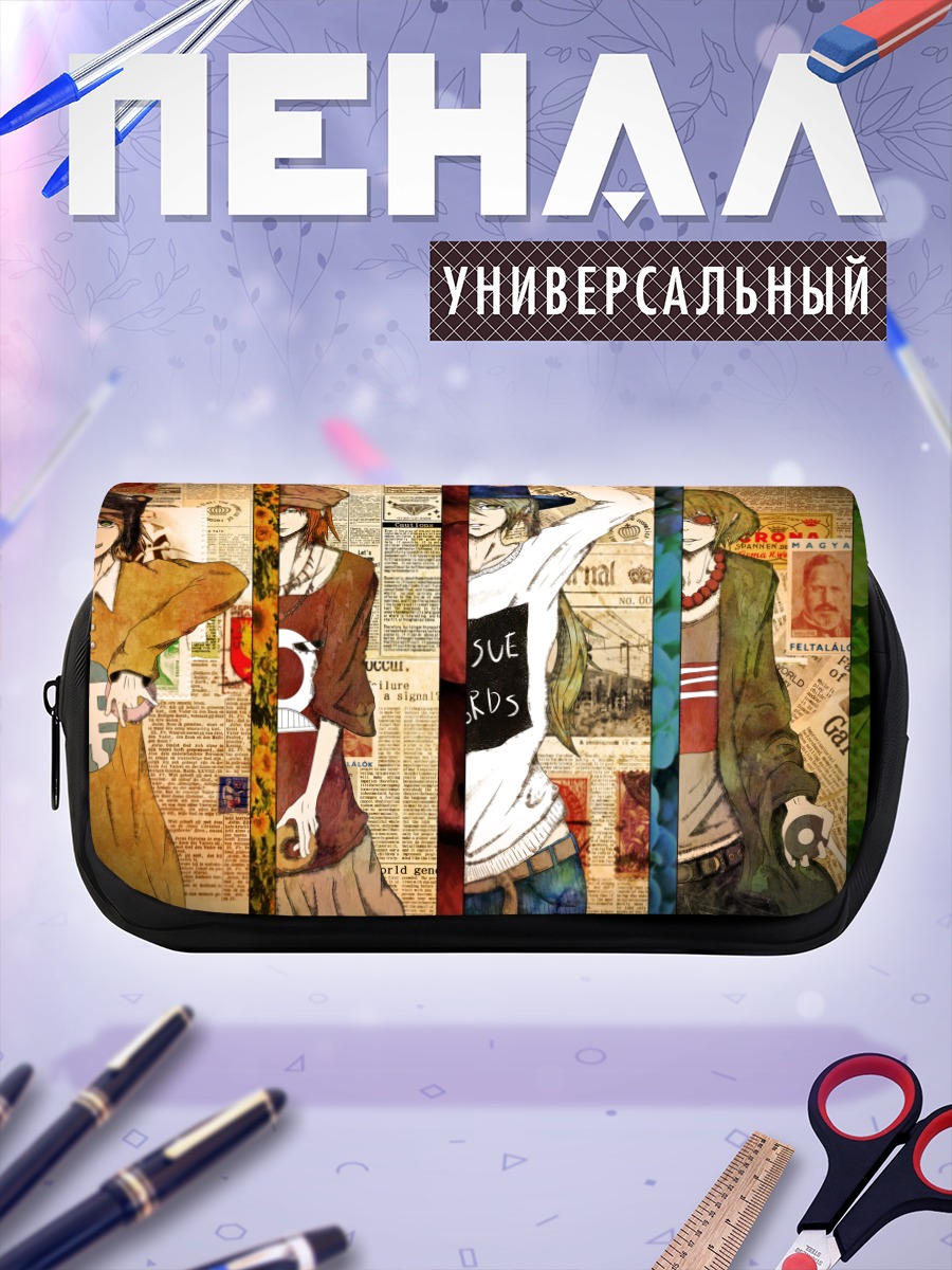 Пенал-косметичка Мику Хацунэ и Вокалоиды