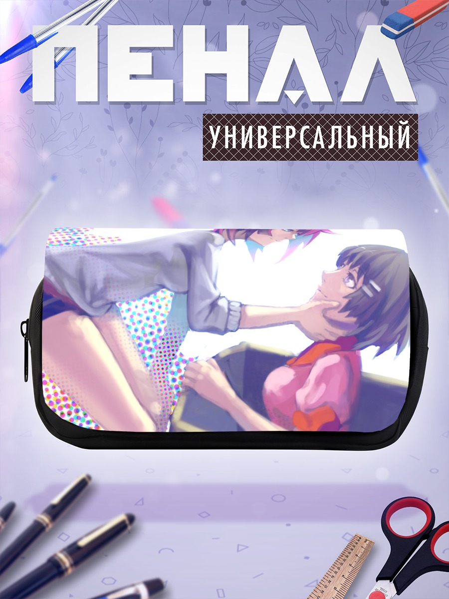 Пенал-косметичка Цубаса Ханекава и Хитаги Сэндзёгахара
