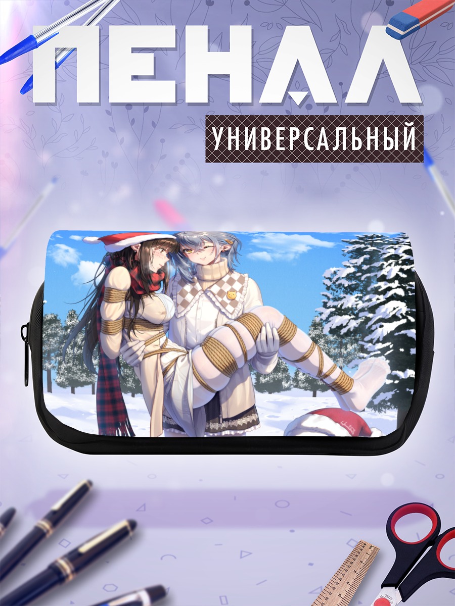 Пенал-косметичка Харуки Хаори в снегу