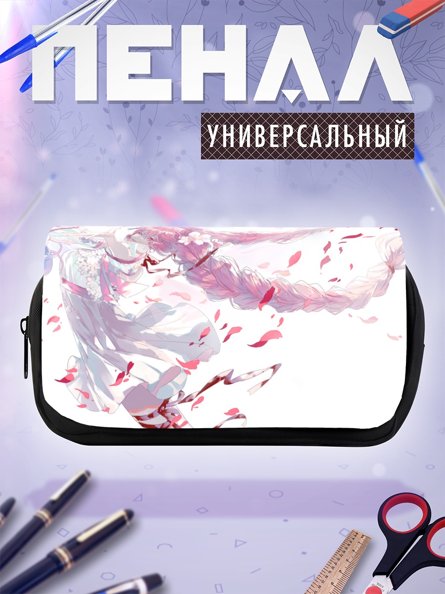 Пенал-косметичка Мику Хацунэ в сакуре