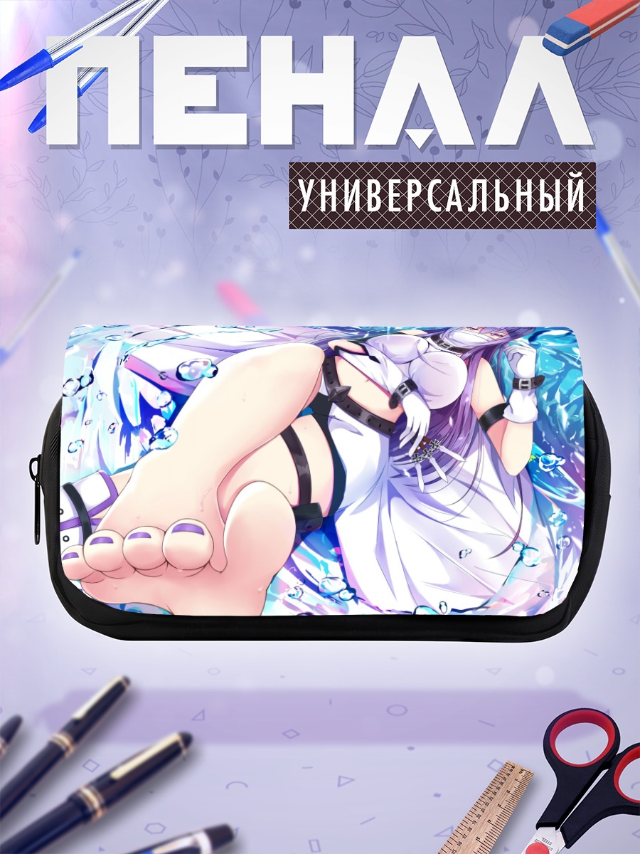 Пенал-косметичка Девушка в маске