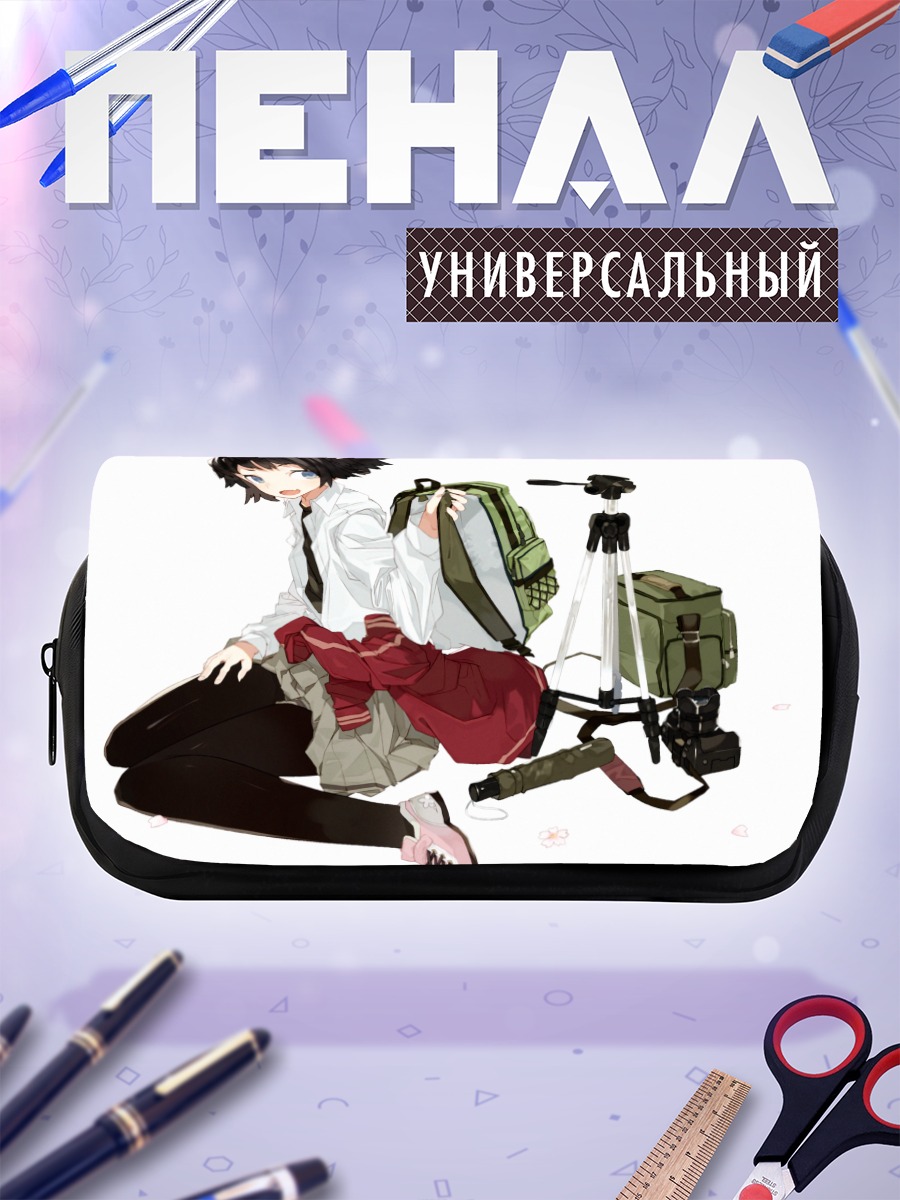 Пенал-косметичка Девушка с камерой