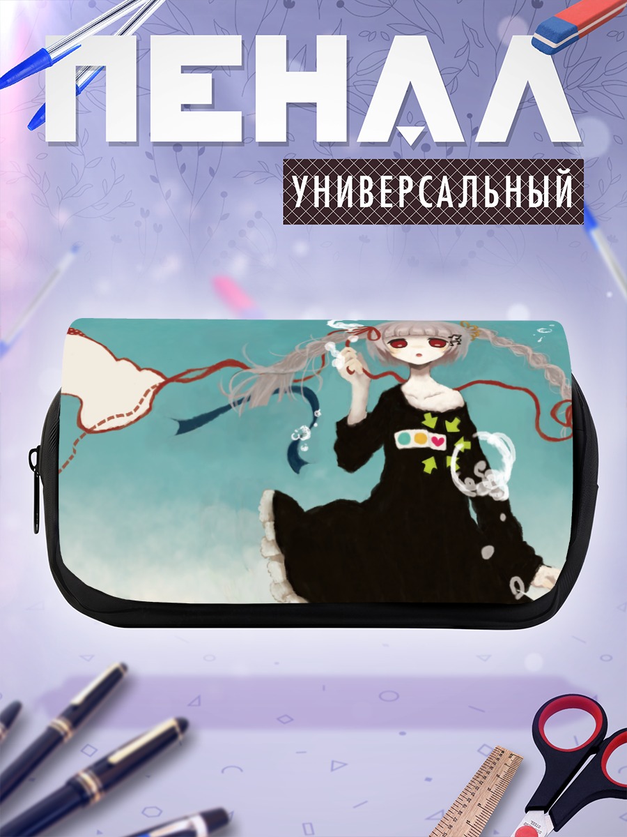 Пенал-косметичка Мику Хацунэ в платье