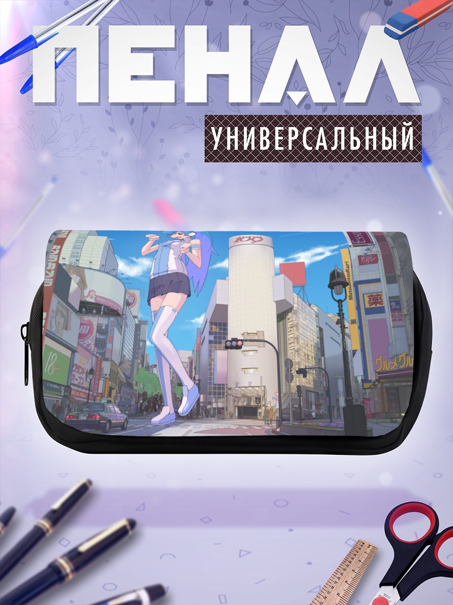 Пенал-косметичка Мику Хацунэ в городе