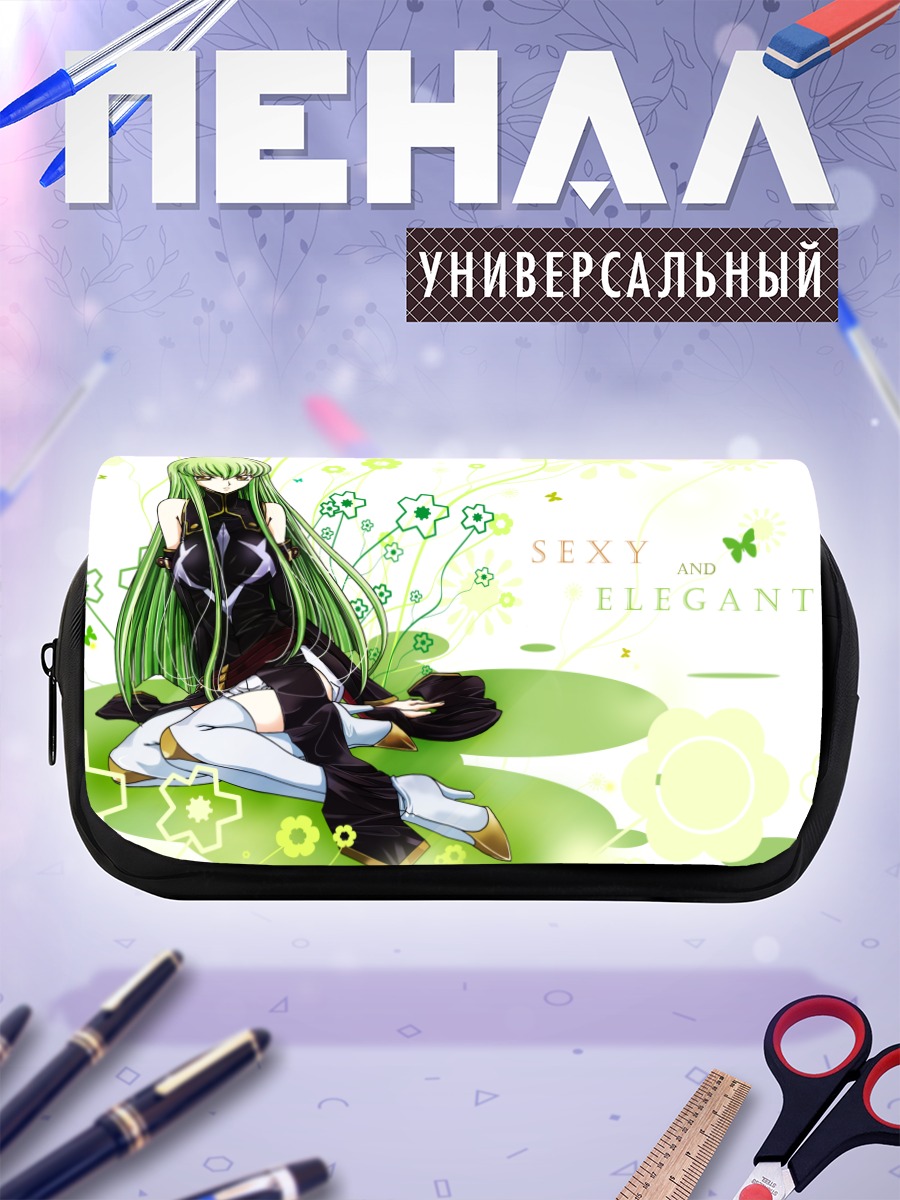 Пенал-косметичка Сиси в цветах
