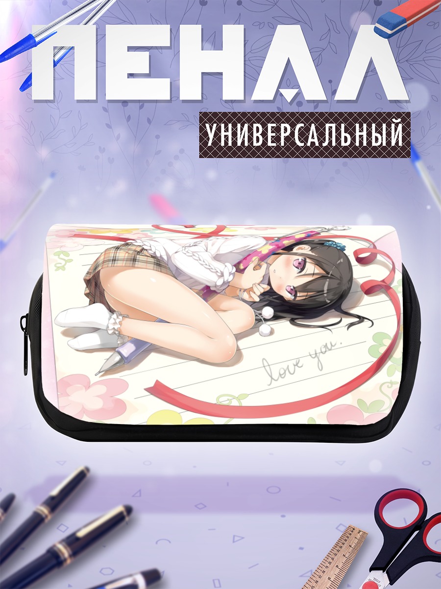 Пенал-косметичка Сидзуку в цветах