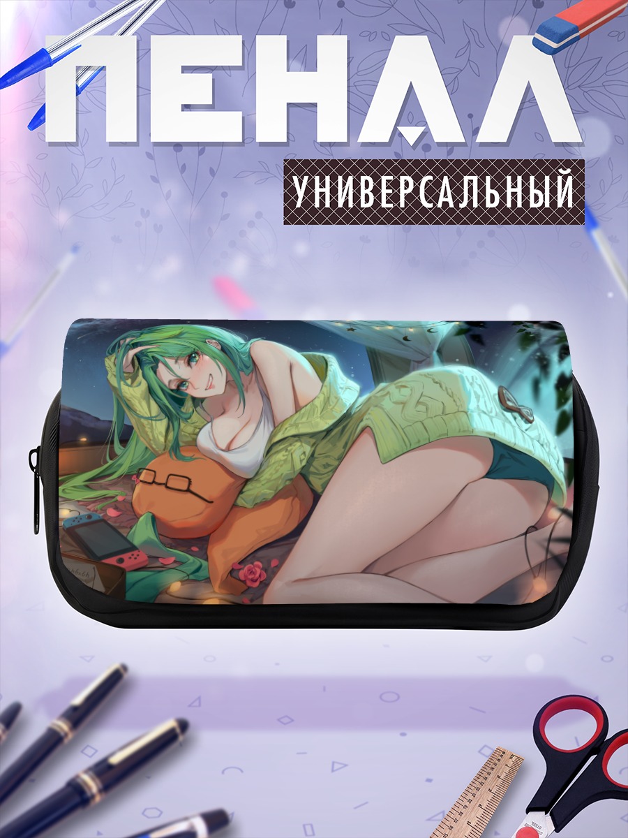 Пенал-косметичка Мику Хацунэ в уюте