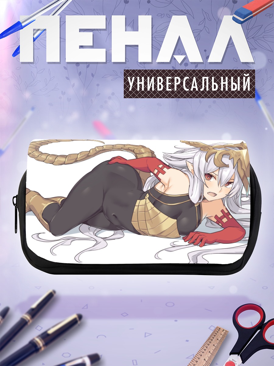 Пенал-косметичка Медуза в золоте