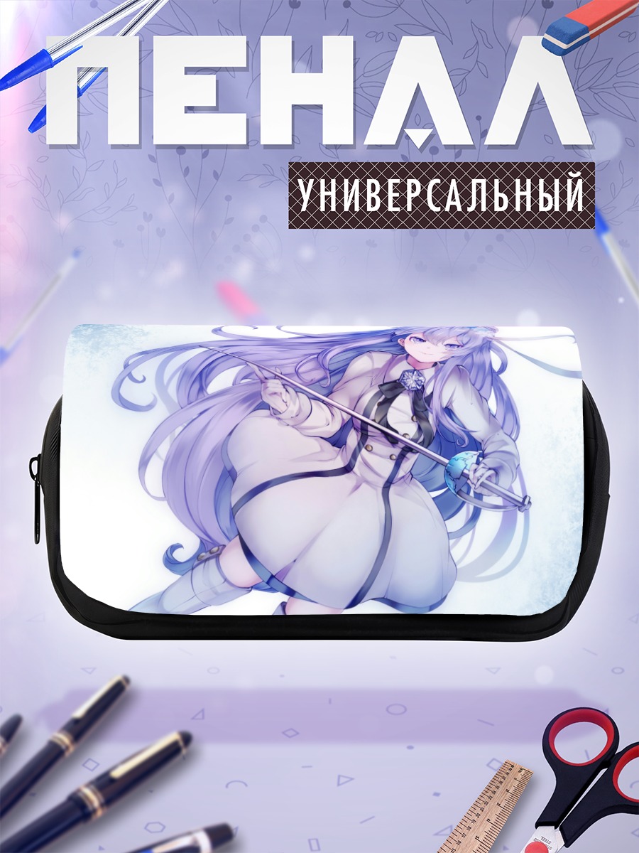 Пенал-косметичка Мику Хацунэ с посохом