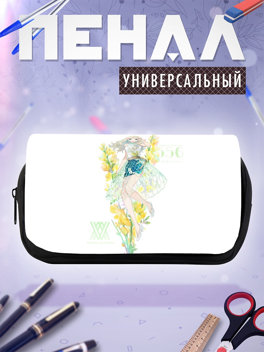 Пенал-косметичка Кокоро в цветах
