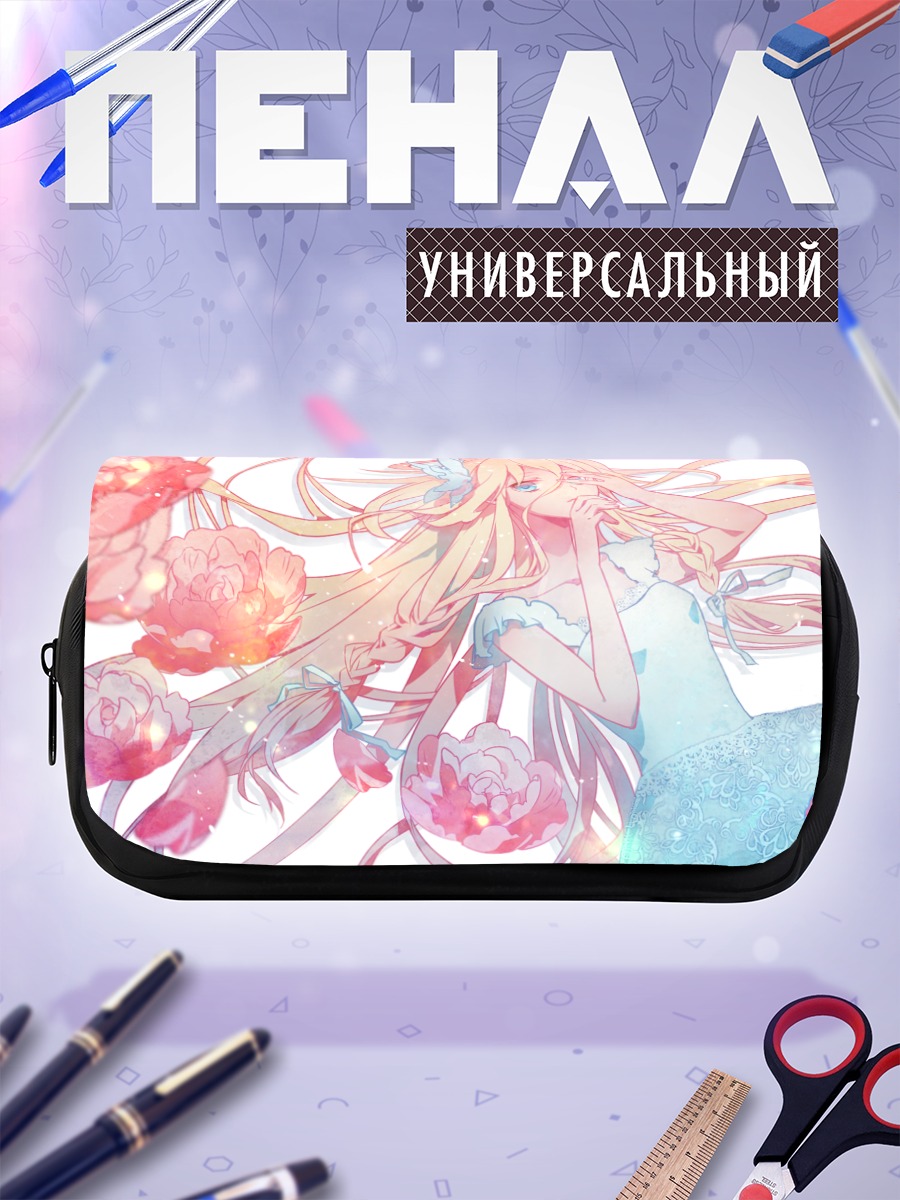 Пенал-косметичка Иа в цветах